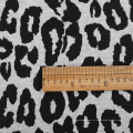 CVC tecido de lã com impressão personalizada em um lado escovado